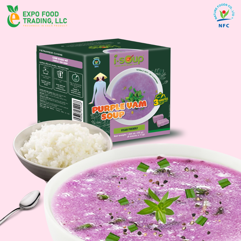 PURPLE YAM SOUP